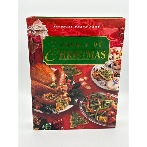 Favorite Brand Name Treasury of Christmas Recipes 1995 - Picture 1 of 4